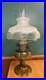 NICE Antique 1937 Aladdin B82 Dark Amber Beehive Lamp Electrified #501-11 Shade