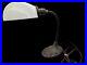 NM Antique Art Deco ALADDIN Mfg. Co Adjustable Gooseneck Lamp #0523 Milk Glass