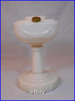 NOS ALADDIN NU-TYPE KEROSENE MANTLE LAMP BOWL No. 075 ALACITE withBOX