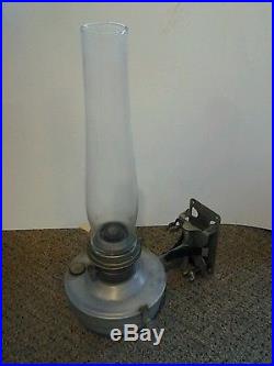 NOS Aladdin Model C railroad caboose/bunk kerosene mantle chimney lamp bracket++