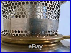 NOS Aladdin Stainless Steel Kerosene Oil Mantle Lamp Heritage #S2301 Never Used