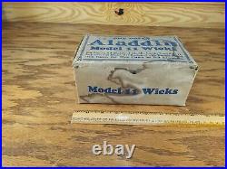 NOS One Dozen Aladdin MODEL 11 WICKS Store Display Box Certain 7, 8, 9, 10