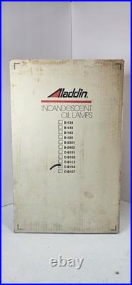 NOS Vintage Aladdin C-6104 Incandescent Oil Lamp New In Unopened Original Box