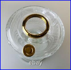 New Aladdin Lamp Clear Short Lincoln Drape #C6192 with brass burner NOS