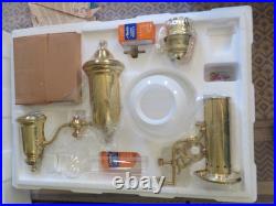 New Old Stock! Aladdin No. 23 Brass Study Oil Lamp