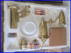 New Old Stock! Aladdin No. 23 Brass Study Oil Lamp