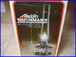 New! Vintage Aladdin Watchman II B-140 Kerosene Lamp, 23 Burner, Loxon mantle