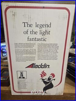 New in Box Vintage Aladdin Classic Brass Incandescent Oil Lamp B2301 FG-23120