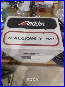 New in Box Vintage Aladdin Classic Brass Incandescent Oil Lamp B2301 FG-23120