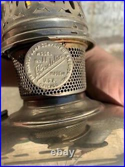 Nice Vintage ALADDIN Caboose Wall Bracket Lamp Model 11