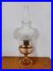 Nu-Type Model B Aladdin Drape Oil Lamp with Draped Shade NOT Electrified
