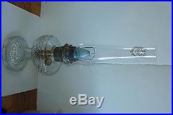 Nu-Type Model B Aladdin Lamps Clear Crystal Washington Drape Table Lamp B-39