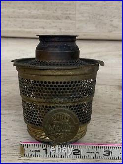 OIL LAMP BURNER Aladdin Brass Kerosene Light Part NU-TYPE Model B Mantle Lamp CO