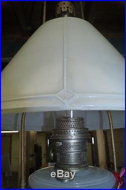 ORIGINAL RARE ALADDIN HANGING OIL LAMP MOONSTONE