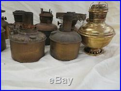 Oil Lamp Kerosene Aladdin Lamp Miller Success Brass Victorian 10 Fonts