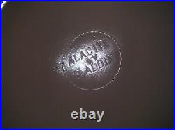 Old Aladdin Alacite Egg Plate, Aladdin Kerosene Lamp Co, Glows Under Blacklight