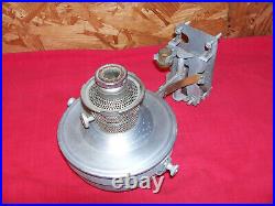 Old Aladdin Model C Railroad Lamp Aluminum Train Wall Light Vintage Kerosine Oil
