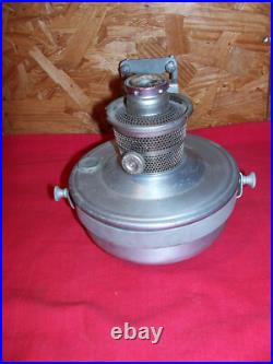 Old Aladdin Model C Railroad Lamp Aluminum Train Wall Light Vintage Kerosine Oil