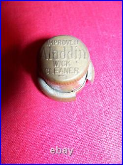 Old Aladdin Model C Railroad Lamp Aluminum Train Wall Light Vintage Kerosine Oil