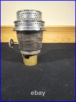 Old Original Aladdin Lamp Model B Nickel Burner Chicago Nu-Type