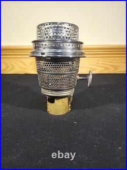 Old Original Aladdin Lamp Model B Nickel Burner Chicago Nu-Type