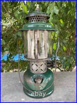 Old Vintage Coleman Aladdin Conversion 1944 Kerosene Pressure Lantern Lamp, Usa