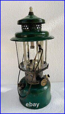 Old Vintage Coleman Aladdin Conversion 1944 Kerosene Pressure Lantern Lamp, Usa
