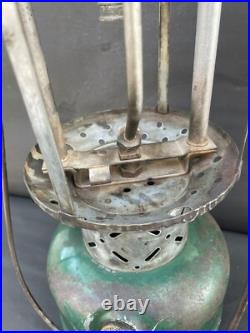 Old Vintage Coleman Aladdin Conversion 1944 Kerosene Pressure Lantern Lamp, Usa