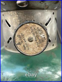 Old Vintage Coleman Aladdin Conversion 1944 Kerosene Pressure Lantern Lamp, Usa
