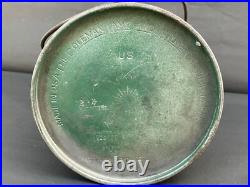 Old Vintage Coleman Aladdin Conversion 1944 Kerosene Pressure Lantern Lamp, Usa