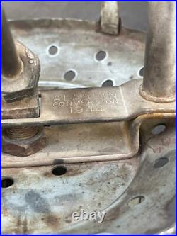 Old Vintage Coleman Aladdin Conversion 1944 Kerosene Pressure Lantern Lamp, Usa