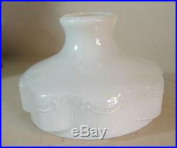 Original Aladdin 201 Opal Milk Glass Lamp Shade 10 Fitter Old and NICE