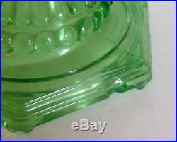 Original Aladdin Green Glass Oil Lamp ca. 1940-1949 Rare