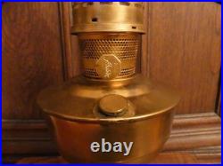 Original Aladdin Kerosene Lamp Burner Model 23 Brass Approx 60 x 15cm