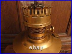 Original Aladdin Kerosene Lamp Burner Model 23 Brass Approx 60 x 15cm