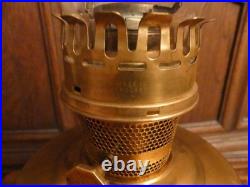 Original Aladdin Kerosene Lamp Burner Model 23 Brass Approx 60 x 15cm