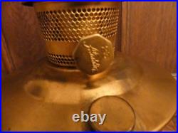 Original Aladdin Kerosene Lamp Burner Model 23 Brass Approx 60 x 15cm