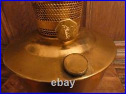 Original Aladdin Kerosene Lamp Burner Model 23 Brass Approx 60 x 15cm