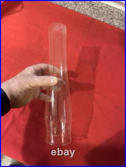 Original Aladdin Lox On 3 Line Logo Oil Lamp Chimney In Original Box Old #2