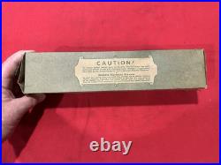 Original Aladdin Lox On 3 Line Logo Oil Lamp Chimney In Original Box Old #2
