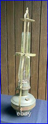 Original Aladdin Model #11 Kerosene Oil Hanging Lamp, No Shade