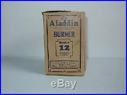 Original/Antique Aladdin Kerosene Mantle Lamp Co Model 12 Burners LOT OF 4