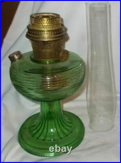 Original Kerosene Aladdin Lamp Beehive Green