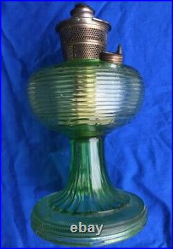 Original Kerosene Aladdin Lamp Beehive Green