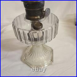 Original Mantle Lamp Co. NU -TYPE Model B Aladdin Lamp with Chimney 24 inches Original Mantle Lamp Co. NU -TYPE Model B Aladdin Lamp with Chimney 24 inches