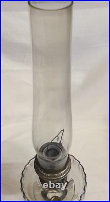 Original Mantle Lamp Co. NU -TYPE Model B Aladdin Lamp with Chimney 24 inches Original Mantle Lamp Co. NU -TYPE Model B Aladdin Lamp with Chimney 24 inches