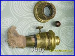 Original vintage Aladdin Nu Type model B brass burner withflame spreader
