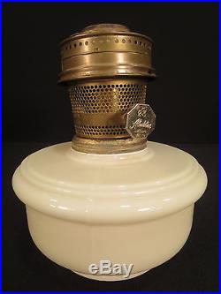 PRISTINE C. 1930s ALADDIN 23 HANGING SCONCE TABLE CABOOSE OPALINE KEROSENE LAMP