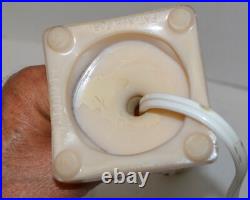 Pair (2) Aladdin Pink Alacite Boudoir Lamps New Sockets & Cords