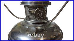 Pair Antique Nickel ALADDIN Model No. 11 Kerosene Lamp Cord Electric 1922-1928